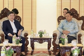 Viện trưởng VKSND tối cao Việt Nam Lê Minh Trí thăm và làm việc tại CHDCND Lào