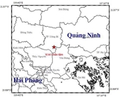 Động đất gây rung lắc tại Quảng Ninh