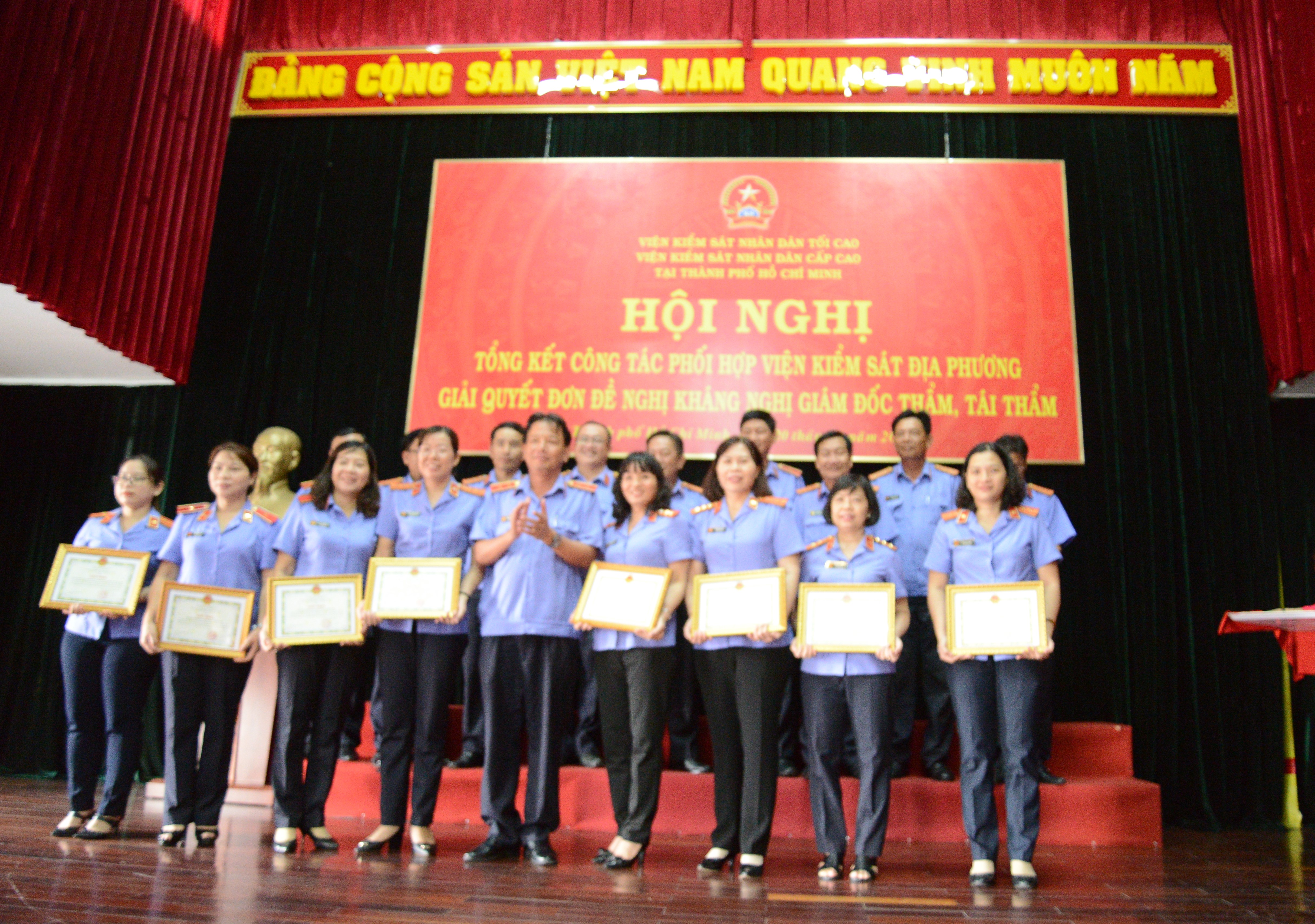 Tổng kết công tác phối hợp giải quyết đơn đề nghị kháng nghị giám đốc thẩm, tái thẩm