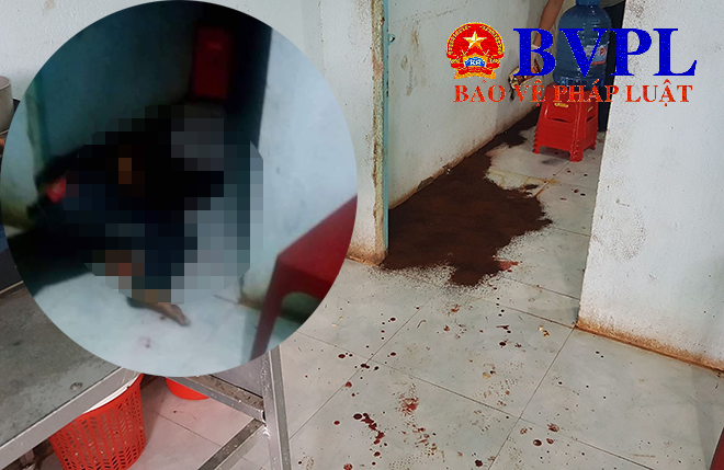 Mâu thuẫn tại quán nhậu, vợ cầm dao đâm chết chồng