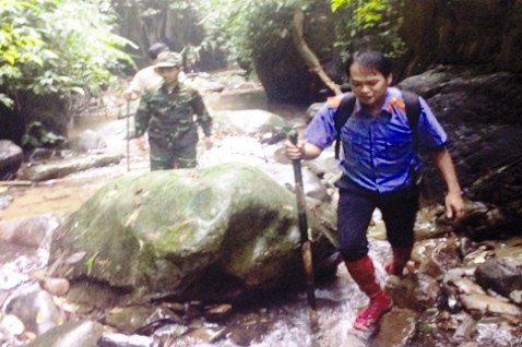 Hành trình khám nghiệm hiện trường trên đỉnh Pù Mát