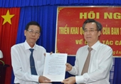 Bổ nhiệm, chuẩn y nhân sự 3 tỉnh Bạc Liêu, Sóc Trăng, Quảng Nam