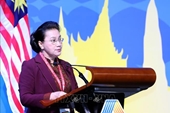 Chủ tịch Quốc hội Nguyễn Thị Kim Ngân phát biểu tại Phiên toàn thể thứ nhất AIPA 40