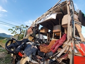Khởi tố vụ án xe khách tông nhau kinh hoàng tại Khánh Hòa làm 40 người thương vong