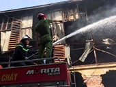 Quận Thanh Xuân báo cáo về vụ cháy ở công ty bóng đèn phích nước Rạng Đông