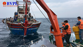 Bộ đội Biên phòng Nghệ An vượt gió bão cứu nạn 16 thuyền viên trên biển
