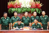 Thiếu tướng Lê Đức Thái giữ cương vị Tham mưu trưởng Bộ đội biên phòng