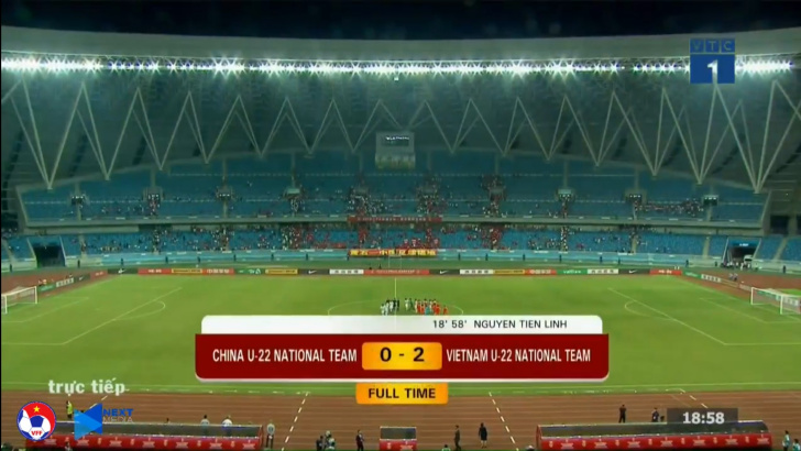 Clip 2 bàn thắng trận đấu giao hữu giữa U22 Việt Nam - U22 Trung Quốc