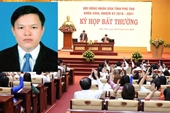 Thủ tướng phê chuẩn Phó Chủ tịch UBND tỉnh Phú Thọ