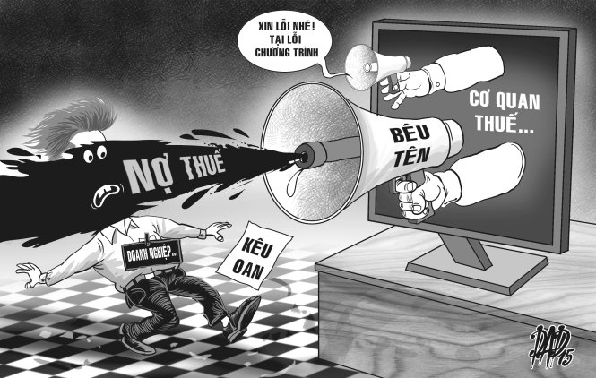 “Bêu” tên hàng loạt doanh nghiệp chây ì nghĩa vụ thuế