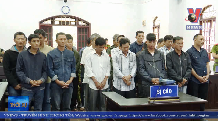 25 bị cáo trong đường dây gỗ lậu do Phượng râu cầm đầu lĩnh án