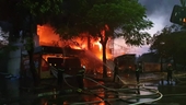 Hình ảnh hiện trường vụ cháy dữ dội tại Hải Phòng
