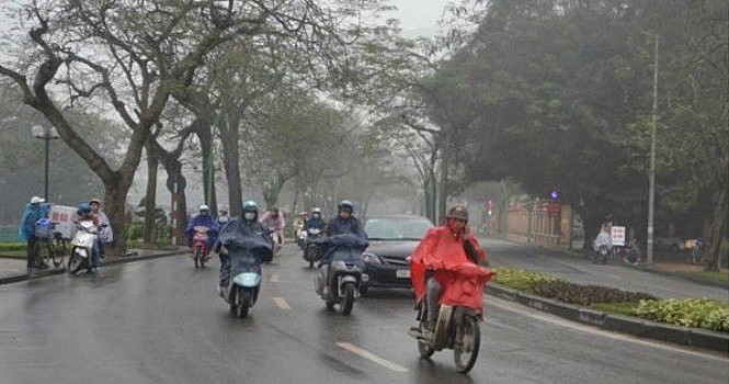 Miền Bắc đang đón đợt không khí lạnh đầu mùa khiến trời se lạnh về đêm