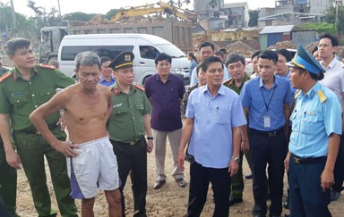 Chủ tịch Hải Phòng thị sát, chỉ đạo nóng vụ giang hồ mang dao kiếm đi chiếm đất