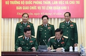 Thiếu tướng Nguyễn Hồng Thái giữ chức vụ Tư lệnh Quân khu 1