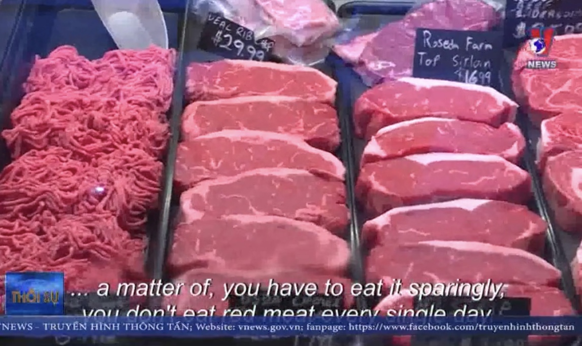 Hoang mang lựa chọn thực đơn có thịt đỏ