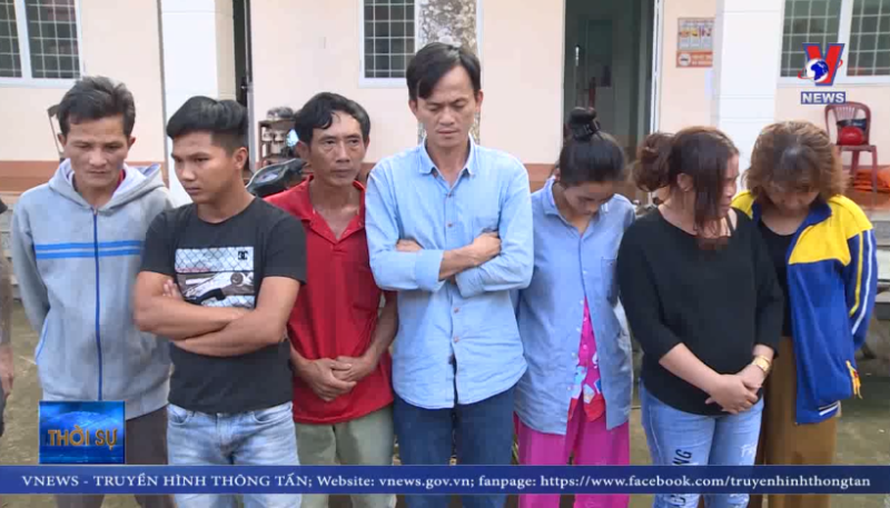 Bình Phước bắt sòng bạc quy mô lớn trong lô cao su