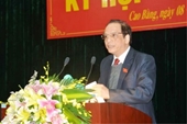 Thủ tướng phê chuẩn miễn nhiệm Phó Chủ tịch tỉnh Cao Bằng