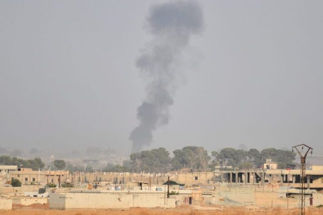 Những hình ảnh đầu tiên về chiến dịch tấn công người Kurd tại Syria của Thổ Nhĩ Kỳ