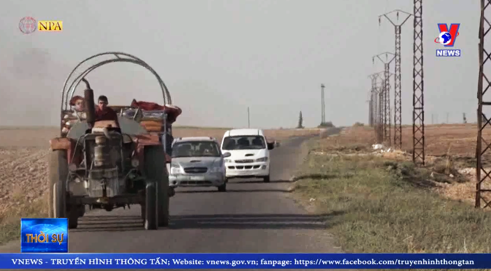 Hơn 60 000 dân thường Syria phải sơ tán vì chiến sự