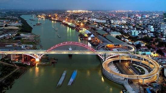 thong xe cau vom nhip lon nhat viet nam tai hai phong