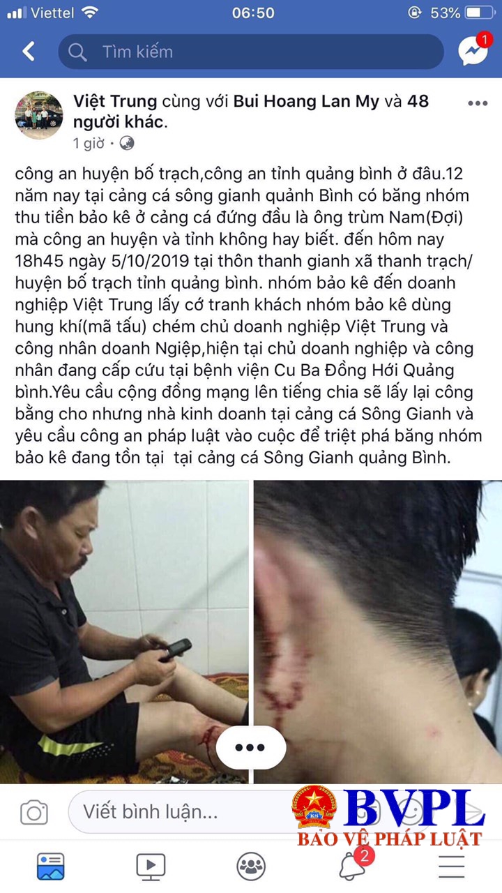 Thực hư tin đồn côn đồ bảo kê cảng cá sông Gianh