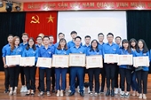 Khen thưởng 3 tập thể, 6 cá nhân thuộc Đoàn thanh niên trường ĐH Kiểm sát Hà Nội