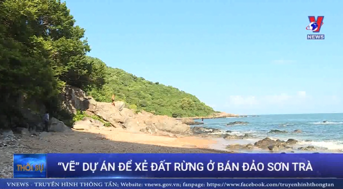 “Vẽ” dự án để xẻ đất rừng ở bán đảo Sơn Trà