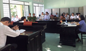 VKSND huyện Kông Chro tổ chức phiên tòa rút kinh nghiệm