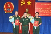 Thượng tá Đặng Quang Hiếu được bổ nhiệm Viện trưởng VKSQS Quân khu 7