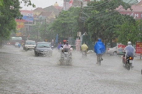 Bão số 5 suy yếu thành áp thấp nhiệt đới, nhiều nơi mưa to