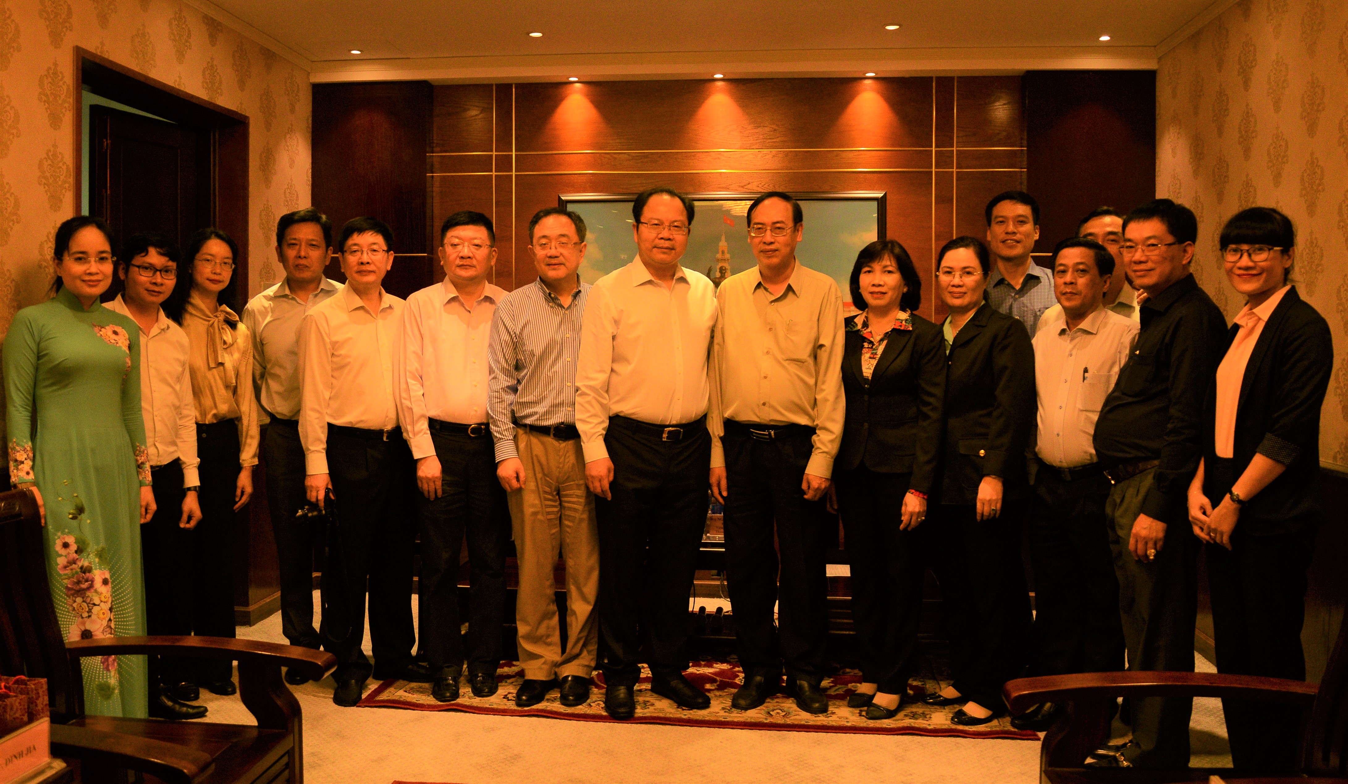 Đoàn VKSND Thượng Hải, Trung Quốc thăm và làm việc tại Việt Nam