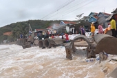 Các tỉnh Nam Trung Bộ thiệt hại nặng bởi bão số 5