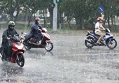 Khu vực Bắc và Trung Trung Bộ có mưa vừa, mưa to