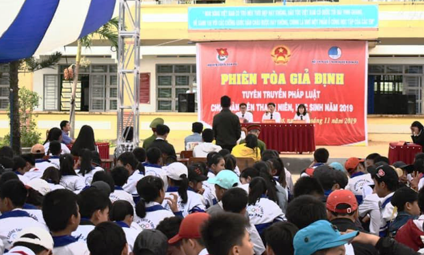 Tuyên truyền pháp luật thông qua phiên tòa giả định