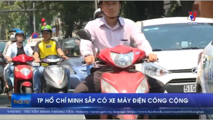 Thành phố Hồ Chí Minh sắp có xe máy điện công cộng