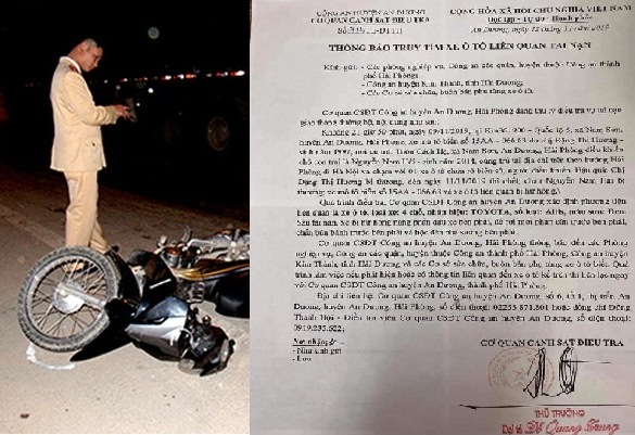 Truy tìm lái xe gây tai nạn khiến sản phụ 34 tuần tử vong