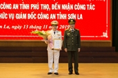 Phó Giám đốc Công an Phú Thọ được bổ nhiệm Giám đốc Công an tỉnh Sơn La