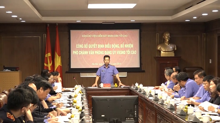 Ban Chấp hành Đảng bộ VKSND tối cao triển khai nhiều nội dung quan trọng