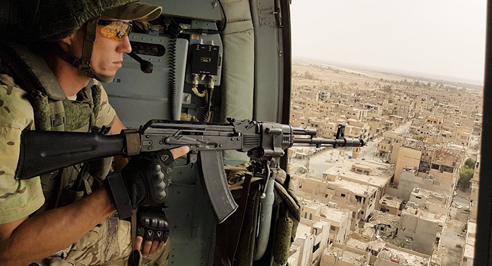 Nghe tin quân cảnh Nga đến binh sĩ Mỹ nhanh chân rút khỏi Aleppo