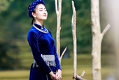 Hoa hậu Lương Thùy Linh xinh đẹp trong hình ảnh thiếu nữ dân tộc Tày