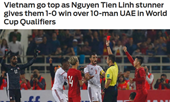 Báo châu Á “Đội tuyển Việt Nam đã khiến UAE choáng váng”