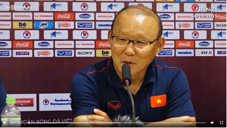 Ông Park nhận định về địch thủ Thái Lan