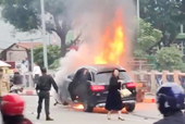 Thông tin thêm về vụ nữ tài xế lái xe Mercedes tông liên hoàn ở Hà Nội