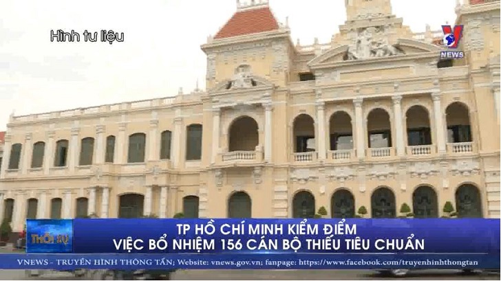 TP HCM kiểm điểm việc bổ nhiệm 156 cán bộ thiếu tiêu chuẩn