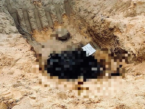 Công an tìm thân nhân người đàn ông cháy đen ở công trình xây dựng