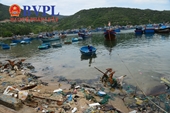 Rác thải đang “đầu độc” du lịch biển tại Ninh Thuận