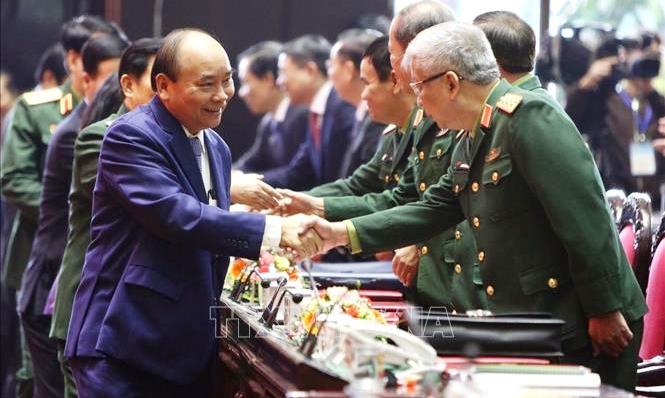 Thủ tướng Nguyễn Xuân Phúc dự Hội nghị Quân chính toàn quân