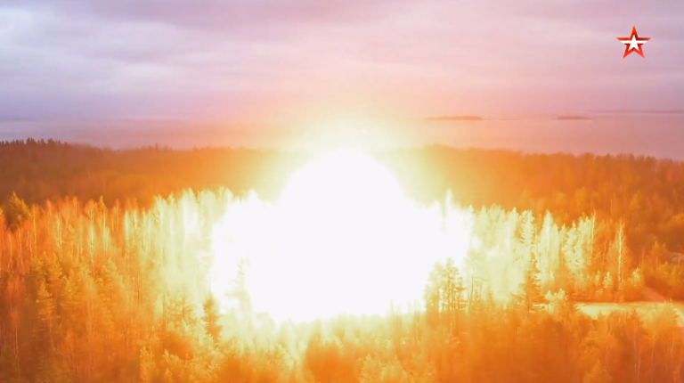 Quân đội Nga tái tạo vụ nổ hạt nhân gần St Petersburg