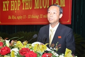 Bà Rịa-Vũng Tàu có tân Chủ tịch UBND tỉnh